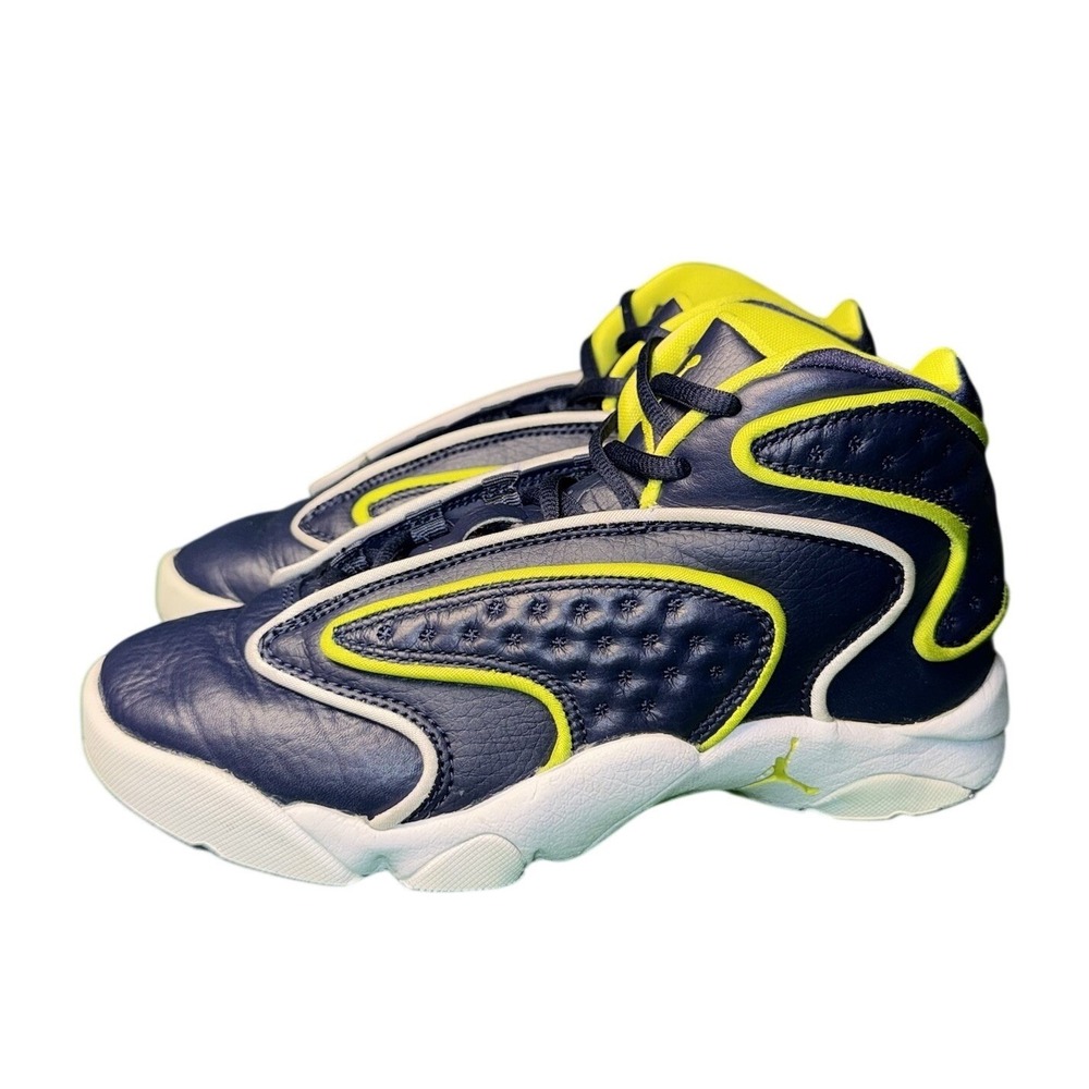 Nike Air Jordan OG College Navy Venom Green CW0907-400 Womens Size 5 Sneakers